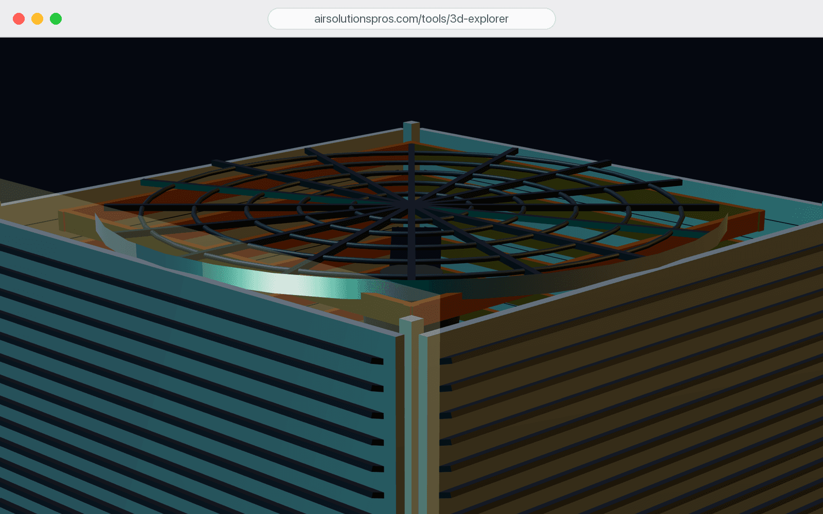 3D AC Explorer — Three.js component tool