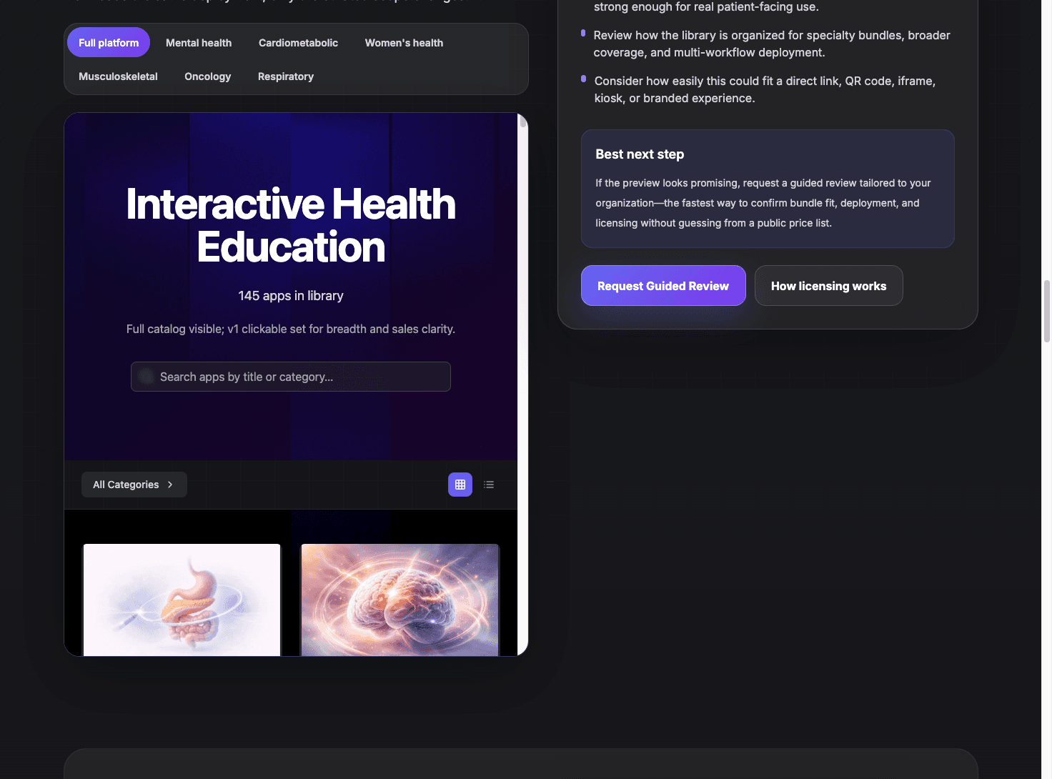 Footer CTA — handoff to the dashboard