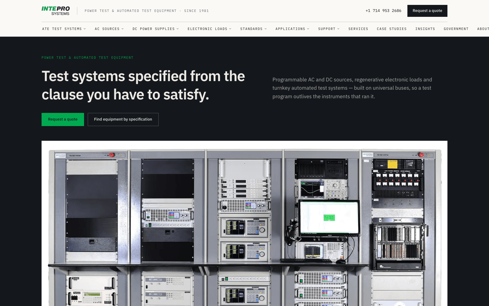 Intepro Systems — cover screen