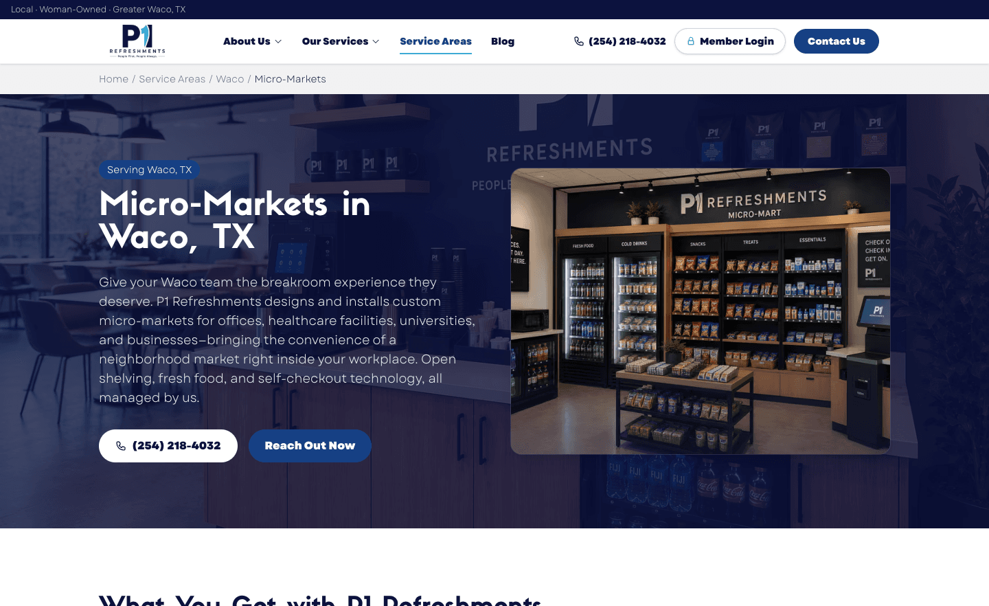 Matrix cell — Micro-Markets in Waco, TX