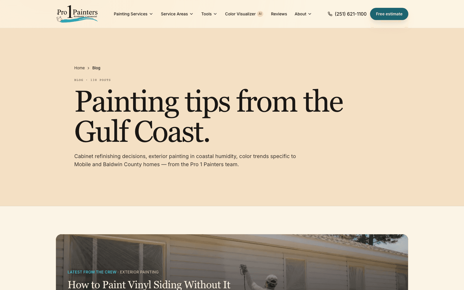 Native blog engine — weekday drip