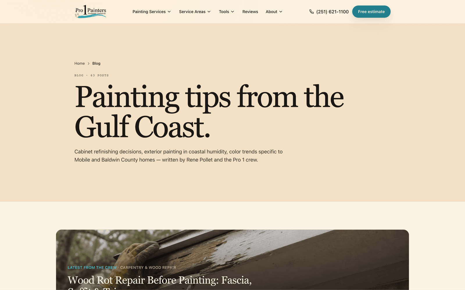 Native blog engine — weekday drip